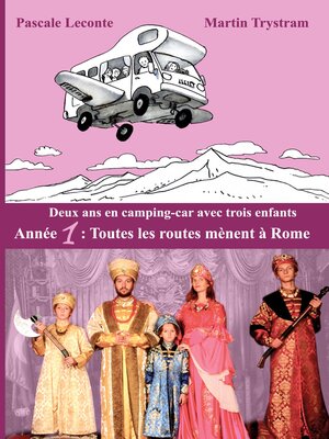 cover image of Deux ans en camping-car avec trois enfants